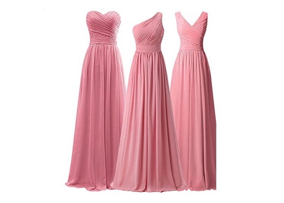 Multi Color A Line Bridesmaid Dresses , Formal Party Vintage Bridesmaid Dresses