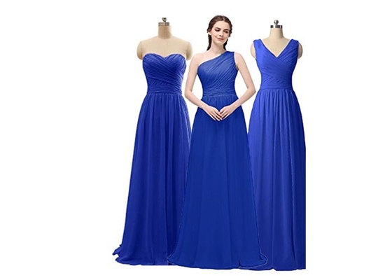 Multi Color A Line Bridesmaid Dresses , Formal Party Vintage Bridesmaid Dresses