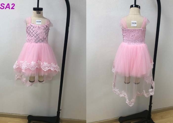 Kinderen van de de zomer de Kleding van het de Bloemmeisje van de Roze Japon voor de Multi Facultatieve Kleur van de Huwelijkspartij